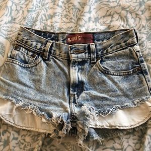 Levi’s Acid Wash Shorts